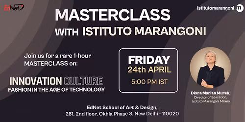 Marangoni Design Masterclass