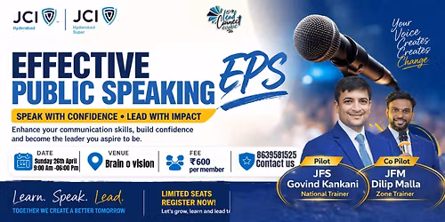 Effective Public Speaking