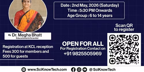 Skill-up Science by Dr. Megha Bhatt