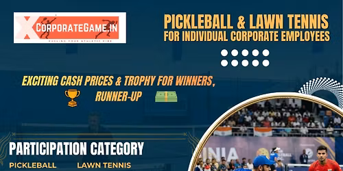 Pickball and Lawn Tennis Tournament in Ahmedabad
