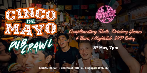 Cinco De Mayo Pub Crawl 2026