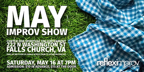 Reflex May Improv Show in Falls Church