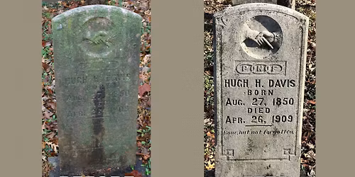 Gravestone Preservation Workshop at the Lawrence Cemetery