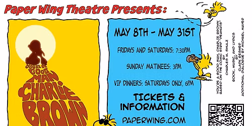 Your're a Good Man, Charlie Brown, LIVE onstage