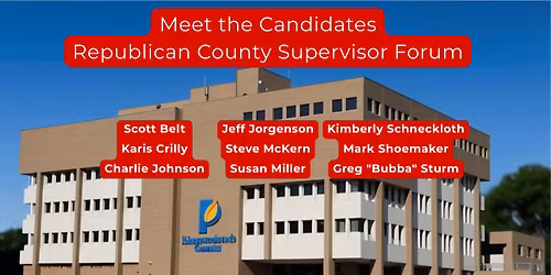 Council Bluffs Meet the Candidates: Republican Forum for County Supervisor