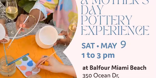 Brunch, Bubbles & Brushes with Mercado Art Studio at Laurel Miami Beach on May 9