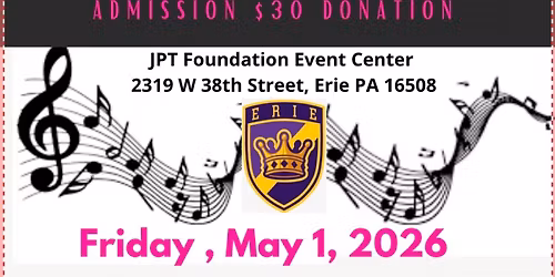 Erie High School Marching Band 4th Annual Spring Bingo