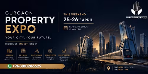 Gurgaon Property Show This April \u2013 One Click, Free Entry!