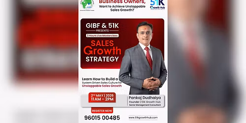 GIBF & 51K Sales Growth Strategy Masterclass 2026