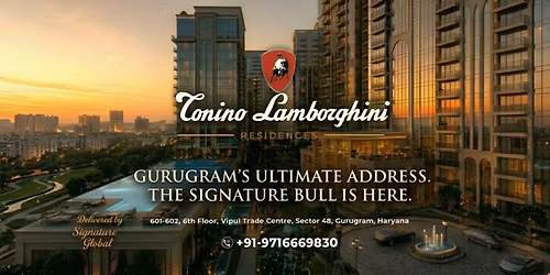 Lamborghini residences\u2014SPR corridor investment event
