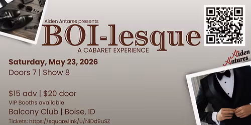 BOI-lesque: A Masculine Cabaret Experience