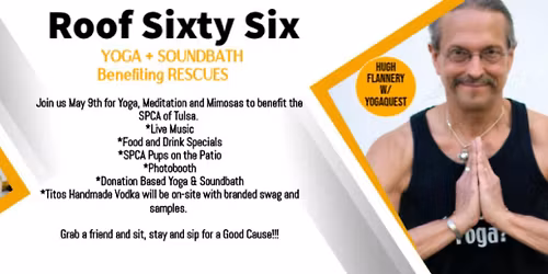 Namaste for the SPCA at Roof Sixty Six