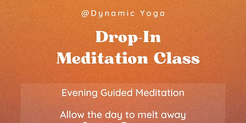 Drop-In Meditation Class