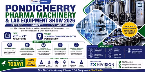 Pondicherry Pharma and :Lab expo