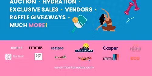 Montana Avenue Wellness Walk & Annual Sidewalk Sale 