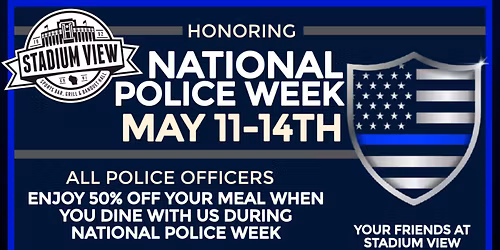 National Police Appreciation Week @ Stadium View