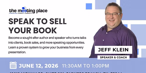 Speak to Sell Your Book