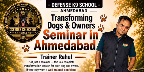 Dog Training & Pet Parents Education Seminar