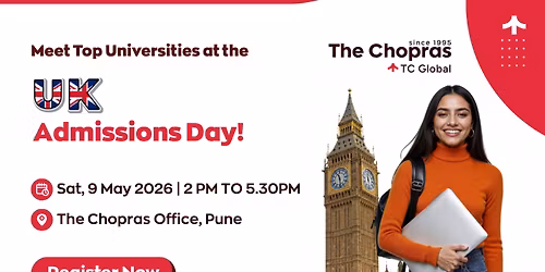 UK Admissions Day in Pune \u2013 Register for Free Now