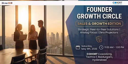 Founder Growth Circle - Sales & Growth Hotseat