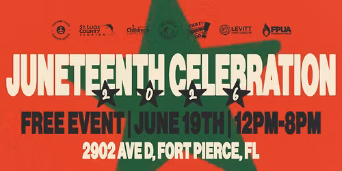 Juneteenth Fort Pierce 2026 presented by Treasure Coast Barbers United.