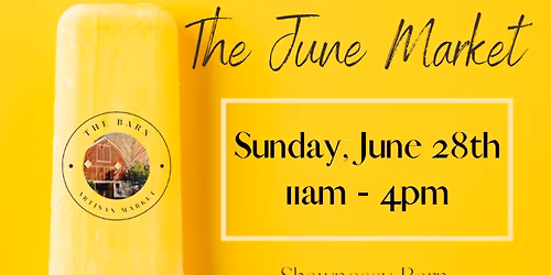 The Barn Artisan Market presents... The June Market! 