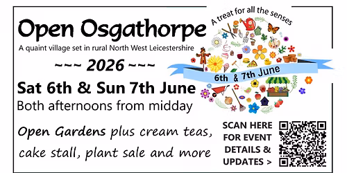 Open Osgathorpe (open gardens and more!)