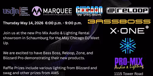 MAY CHICAGO DJ MEET UP