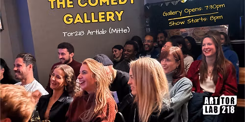Laughs and Drinks in an Art Gallery (Mitte) - English Comedy Special