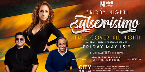SALSERISIMO Friday Night at City Food Hall (Shoma Bazaar)