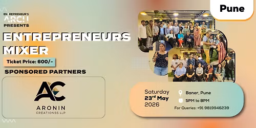 Entrepreneur's Mixer (Pune)