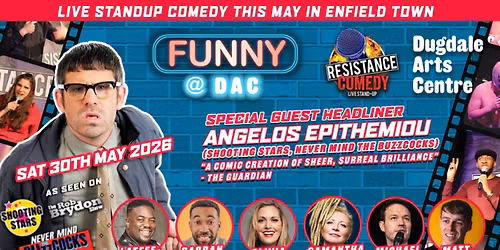 Resistance Comedy \u2013 Funny @ DAC ft Angelos Epithemiou (Live in Enfield)