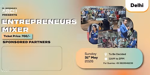 Entrepreneur's Mixer (Delhi)