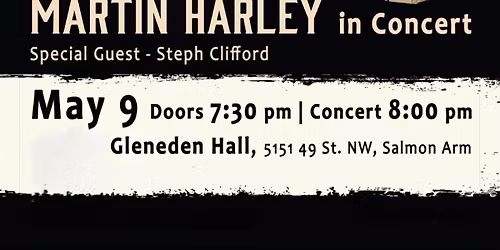 Martin Harley in Concert