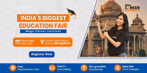 Collegedunia Mega Career Carnival 2026 - Education Fair