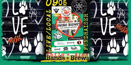 Bands + Brews\/ Tails + Ales Fundraiser
