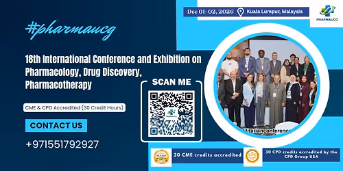 18th International Conference and Exhibition on Pharmacology, Drug Discovery & Pharmacotherapy