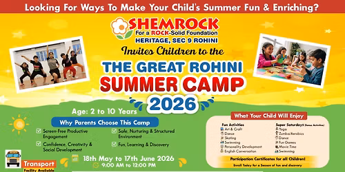 SUMMER CAMP SHEMROCK HERITAGE