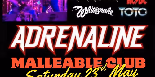 Adrenaline - Rock Night - Door Cover Charge