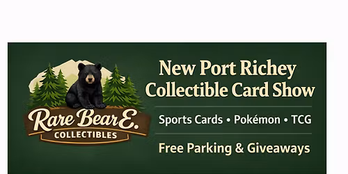 Rare Bear E. Collectibles New Port Richey Collectible Card Show