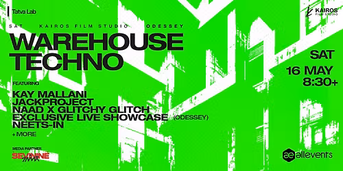 Warehouse Techno 70th edition of tatva lab