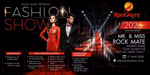 ROCK MATE FASHION WEEK | Mr. & Miss ROCK MATE 2026