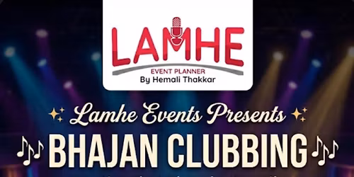 BHAJAN CLUBBING BY LAMHE EVENTS 