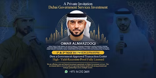 Elite Meetup: Enter Dubai\u2019s Government Services Industry