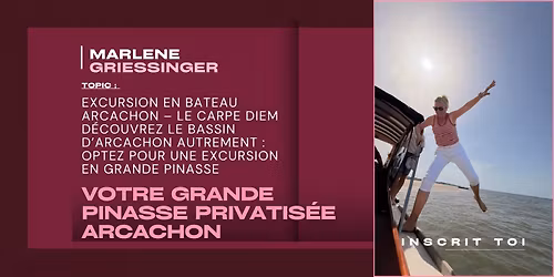 Excursion en bateau privatis\u00e9e. Arcachon