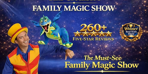 Tim Credible\u2019s Family Magic Show | Melbourne School Holidays