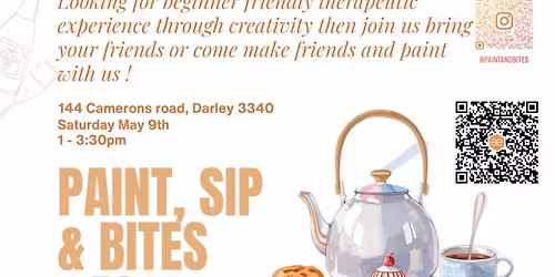 Paint, Sips & Bites!