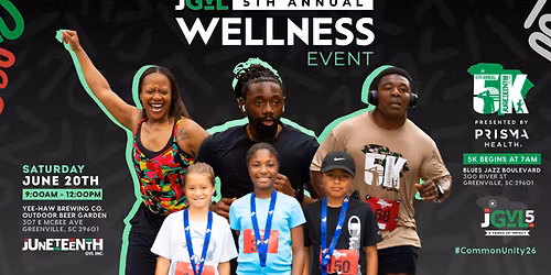 Juneteenth GVL Wellness Event