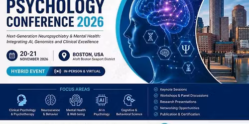 Global Psychology Conference 2026 in Boston