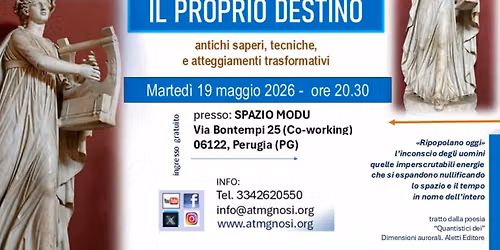 Conferenza "L'ARTE DI CAMBIARE IL PROPRIO DESTINO 